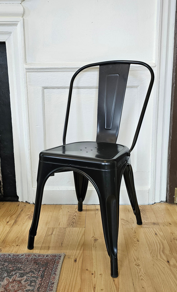 Black Metal Farmhouse Chairs